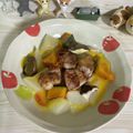 ポラリス管理栄養士's cooksnap of when they made チキンと五郎島金時の温野菜サラダ.