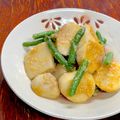 ルぴあ's cooksnap of when they made ほっこり♪里芋といんげんのみそ煮.