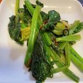 いっぺい99's cooksnap of when they made これ以上ないほどシンプルな法蓮草炒め.