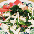 τомоко's cooksnap of when they made ほうれん草*長芋*ベーコンのマヨ和え.