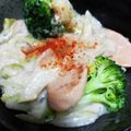 sunujiro's cooksnap of when they made ◇魚ニソで◇　簡単♡白菜のクリーム煮.
