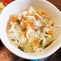 麻's cooksnap of when they made 離乳食後期☆野菜としらすのあんかけ丼.