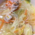 ココアLoveママ's cooksnap of when they made ヘルシー♪鶏塩こんにゃくスープ.