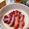 ☆あいちゃん's cooksnap of when they made ☸練乳いちごヨーグルト☸.