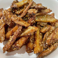 まみームメモ's cooksnap of when they made 我が家の定番　手羽中の甘辛揚げ.