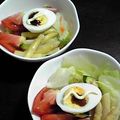 亜久里's cooksnap of when they made ゆでたまご×ソース×マヨネ―ズ.
