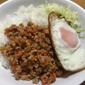 きゅんらこ☆'s cooksnap of when they made 簡単カフェ飯♬挽肉と玉ねぎの甘辛丼.