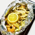 にきけん's cooksnap of when they made クックフォーミーで鮭とキノコのホイル蒸し.