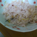 ひめちょん's cooksnap of when they made 梅もやしごはん.