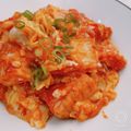 mirising's cooksnap of when they made 厚揚げと玉子のチリソース煮.