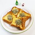yukakobi☆'s cooksnap of when they made フレンチトーストにとろろ昆布.