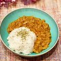なつき☆ミ's cooksnap of when they made 簡単！大根と豚挽き肉のキーマカレー☆.