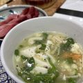 れもきあ's cooksnap of when they made 即席☆春菊のとろりん♪スープ.