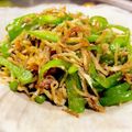 よしよしのキッチン☆'s cooksnap of when they made 『5分で出来る』ピーマンじゃこの甘辛炒め.
