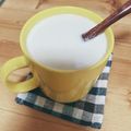 プレパラート's cooksnap of when they made 濃厚♪牛乳&酒粕で作る簡単＊甘酒＊.