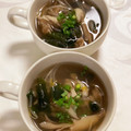 ちゃまたまご's cooksnap of when they made めんどくさがりやの舞茸ともやしのスープ.
