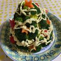 まえジロー's cooksnap of when they made ポテトサラダのクリスマスツリー☆.