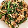 メイプルママ☆'s cooksnap of when they made 簡単♪美味しい ニラ卵そぼろ丼.