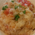 クックX6OXD9☆'s cooksnap of when they made 炊飯器で簡単！丸ごとトマトのリゾット.