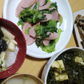 よちりん's cooksnap of when they made サラダ菜とソーセージの塩コショウ炒め.