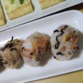 よちりん's cooksnap of when they made 香ばしコンビ☆桜えびと胡桃のおにぎり.