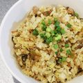 クックUR9L2V☆'s cooksnap of when they made 炒めて炊くだけ～高菜と挽肉の炊き込みご飯.