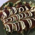 さやさや姫's cooksnap of when they made 白菜の外葉をムダなく美味しく♫お好み焼き.