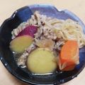 わかポン☆'s cooksnap of when they made 秋だから...肉さつまいもです♪.