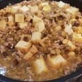 mar1sun's cooksnap of when they made 厚揚げと茄子とさつまいものひき肉餡.