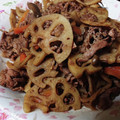 こぐまパンダ's cooksnap of when they made 牛肉とれんこんの照りうま炒め.