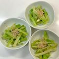 CHISA☆ごはん♪'s cooksnap of when they made ブロッコリーの茎のわさび和え.