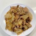 CHISA☆ごはん♪'s cooksnap of when they made 10分で完成♡豚バラと大根の甘辛炒め.