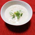ﾁｲﾁｬﾝﾏﾏ's cooksnap of when they made 生姜・山芋・長ネギの豆乳スープ.