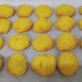 ぎょぎょっち's cooksnap of when they made コロコロ〇簡単♪かぼちゃクッキー♪.