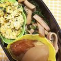 わたさな2016's cooksnap of when they made 大根の葉とハムとしめじのバター醤油炒め.