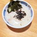 ※_тοwa_※'s cooksnap of when they made 【リメイク】コンビニおにぎりで梅昆布がゆ.