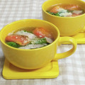 umemodoki's cooksnap of when they made レタスとトマトの具だくさんスープ.