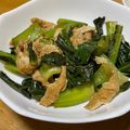 ちっちゃいにゃんこ's cooksnap of when they made 小松菜と油揚げの煮浸し★小鉢　ダシなし♪.