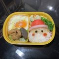 あけみのけ's cooksnap of when they made ＊キャラ弁＊　クリスマスに★サンタさん.