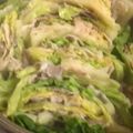 もちっこ橙色's cooksnap of when they made 豚ロースと白菜の重ね蒸し.