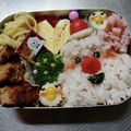 ふくれっこ's cooksnap of when they made クリスマスサンタさん弁当★簡単！キャラ弁.