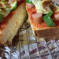 料理上達中's cooksnap of when they made 再現！コメダ珈琲店のピザトースト♪.