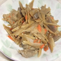 きらり流れ星's cooksnap of when they made 作り置きごぼうと鶏肉の炒め煮.