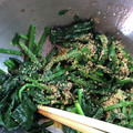 はなはながっぱ's cooksnap of when they made めんつゆで簡単！ほうれん草のごまあえ.