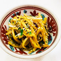 あっこ姉's cooksnap of when they made ＊大根の皮と葉っぱのきんぴら＊.