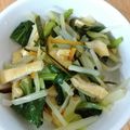 xyzクック's cooksnap of when they made 皮もご馳走！大根皮と小松菜のごま塩炒め.