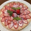 ヌーシ's cooksnap of when they made フルーツとヨーグルトカスタードのタルト.
