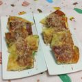 赤い電話's cooksnap of when they made 米粉のネギ焼き.