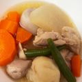 料理嫌いの２児まま's cooksnap of when they made 鳥もも肉に大根と人参と冷凍里芋の煮物.
