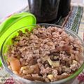 NAGANO久留米's cooksnap of when they made ザーサイ入り中華風鶏塩そぼろ.